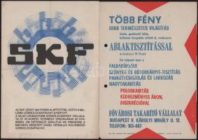 cca 1950-1970 Vegyes műszaki reklám plakát tétel, 4 db: Vörös Csillag Traktorgyár, Könnyűipari Szere...