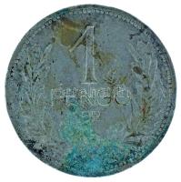 1927. 1P Ag T:VF patina, oxidáció Adamo P6