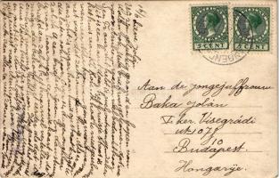 Broek op Langedijk, street, windmills, railway. photo