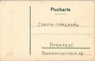 München, Munich; Feldherrnhalle. Art Nouveau, litho s: Carl Kunst (EK)