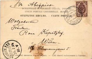 1904 Saint Petersburg, St. Petersbourg, Leningrad, Petrograd; Pont d'Alexandre / bridge