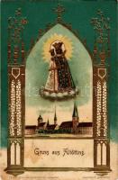 1907 Altötting. Franz Sohemm Kunstanstalt Art Nouveau, Emb. litho (fl)