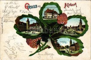 1905 Altdorf bei Nürnberg, Seminar, Landwirthschaftliche Schule, Marktplatz. Verlag v. Joh. Zobel Ar...