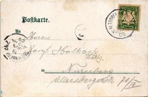 1905 Altdorf bei Nürnberg, Seminar, Landwirthschaftliche Schule, Marktplatz. Verlag v. Joh. Zobel Ar...