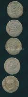 1947. 5Ft Ag "Kossuth" (5x) T:3
