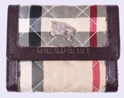 Burberry steppelt pénztárca, 10x12 cm