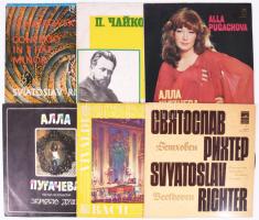 12 darab komolyzenei bakelit lemez