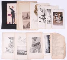 Vegyes papírrégiség tétel, közte MSZMP emléklap Kádár János nyomtatott aláírásával