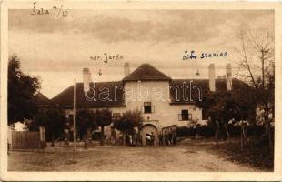 Vágsellye, Schelle, Sala nad Váhom; Cetnické velitelstvo / kastély, kúria / castle, mansion (EK)