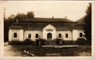 1936 Korompa, Krompach, Krompachy (Szepes); Gundelfingen kastély / castle. photo (EK)