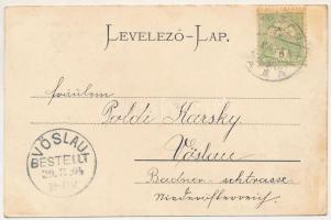 1904 Barcs, pályaudvar, vasútállomás, montázs úriemberekkel és hölgyekkel (fl)