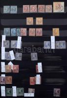 Hollandia komoly több példányos rendező, 1.325 db bélyeg a klasszikusoktól kezdve az 1930-as évekig jobb értékekkel, 12 lapos nagyalakú berakóban