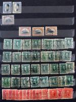 USA nagyon tartalmas több példányos rendező az 1900-as évek elejéről, nagyon sok pecsételt bélyeg 8 ...