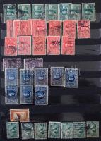 USA nagyon tartalmas több példányos rendező az 1900-as évek elejéről, nagyon sok pecsételt bélyeg 8 ...