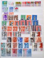 Svájc postatiszta és pecsételt Pro Juventute, Pro Patria és AERO kiadások, 8 lapos A4-es berakóban