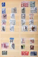 Dánia modern több példányos rendező a 60-80-as évekből 10 lapos nagyalakú berakóban