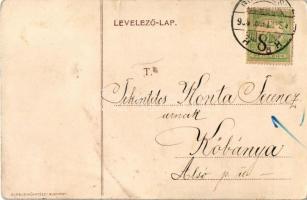 1906 Zrínyi Ilona hőstette Munkács várának védelmében 1688. Bilkei Dezső és Radovánovics János / Cou...