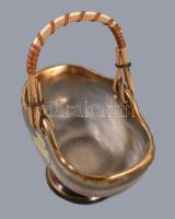 Bay Kermaik art deco ékszertartó edény, jelzett, hibátlan, 10x12 cm