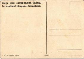 Nem lesz szappanban hiány, ha olajos növényeket, napraforgót, ricinust, olajlent és repcét termelünk...