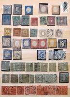 Olaszország gyűjtemény a kezdetektől 1942-ig sok jó értékkel 8 lapos A4-es berakóban