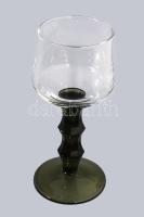 Vadász stílusú 6 személyes italszervírozó készlet, italos üveg, 6 darab römer pohár, agancsalakú fog...