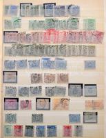 Belgium 460 db portóbélyeg az elejétől + Andorra 75 db bélyeg + Ecuador 550 db bélyeg, összesen 1.085 db bélyeg, 8 lapos A4-es berakóban