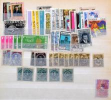 Belgium 460 db portóbélyeg az elejétől + Andorra 75 db bélyeg + Ecuador 550 db bélyeg, összesen 1.08...