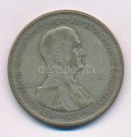 1930. 5P Ag "Horthy jobbra" T:F patina Adamo P8