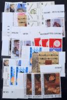 Belgium 680 db bélyeg + 2 db blokk 8 lapos közepes berakóban