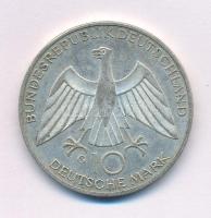 Német Szövetségi Köztársaság 1972G 10M Ag "Olimpia-München / Csomó" T:AU,XF patina Federal Republic of Germany 1972G 10 Mark Ag "Olympic Games Munich / Knot" C:AU,XF patina Krause KM#131
