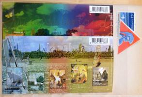 Hollandia 1.035 db bélyeg + 2 db blokk a kezdetektől, 16 lapos közepes berakóban