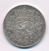 Hollandia 1962. 2 1/2G Ag "Julianna" T:XF,VF patina Netherlands 1962. 2 1/2 Gulden Ag "Juliana" C:XF,VF patina Krause KM#185