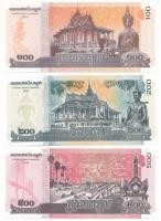 Kambodzsa 2014. 100R + 500R + 2022. 200R T:UNC
Cambodia 2014. 100 Riels + 500 Riels + 2022. 200 Rie...