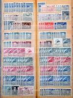 Csehszlovákia 1936-1955 Többpéldányos készlet 10 lapos nagyalakú berakóban