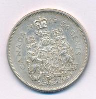 Kanada 1965. 50c Ag "II. Erzsébet" T:XF Canada 1965. 50 Cents Ag "Elizabeth II" C:XF Krause KM#63