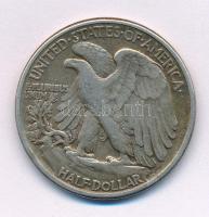 Amerikai Egyesült Államok 1945. 1/2$ Ag "Walking Liberty" T:VF patina
USA 1945. 1/2$ Ag &...