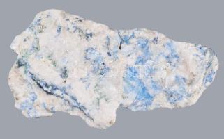 Akvamarin kristály kőzetben, h: 11 cm