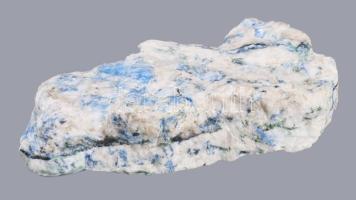 Akvamarin kristály kőzetben, h: 11 cm