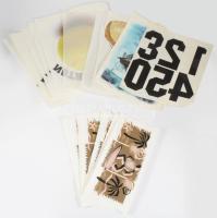 2 csomag ruhára vasalható matrica