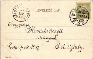 1902 Csokonai. Petőfi Dalai. Magyar folklór művészlap, Serie 931. / Hungarian folklore art postcard ...