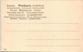 German card game art postcard. 3723