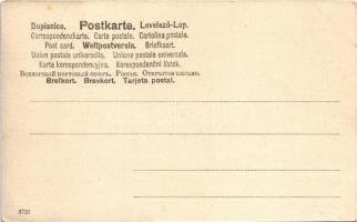 German card game art postcard. 3723. (EK)