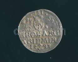 Lengyelország 1593. 3Gr "III. Zsigmond" Ag T:3-