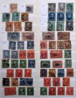 USA több ezer bélyeg 5 db A4-es vagy nagyobb berakóban, dobozban