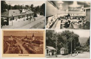 14 db MODERN magyarországi város képeslap / 14 modern Hungarian town postcards
