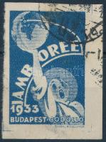 1933 Jamboree cserkész levélzáró