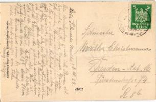 1925 Mückenberg, Schloss Mückenberg / castle. Art Nouveau, floral