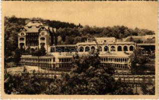 1938 Vízaknafürdő, Ocna Sibiului, Bad Salzburg; fürdő. Krafft &amp; Drotleff / spa