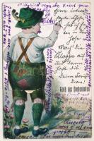 1912 Thionville, Diedenhofen; Gruß aus Diedenhofen / leporellocard with 10 small pictures (EK)