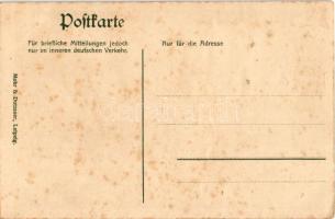 Ostsee. Mohr &amp; Dutzauer Art Nouveau, litho map (fl)